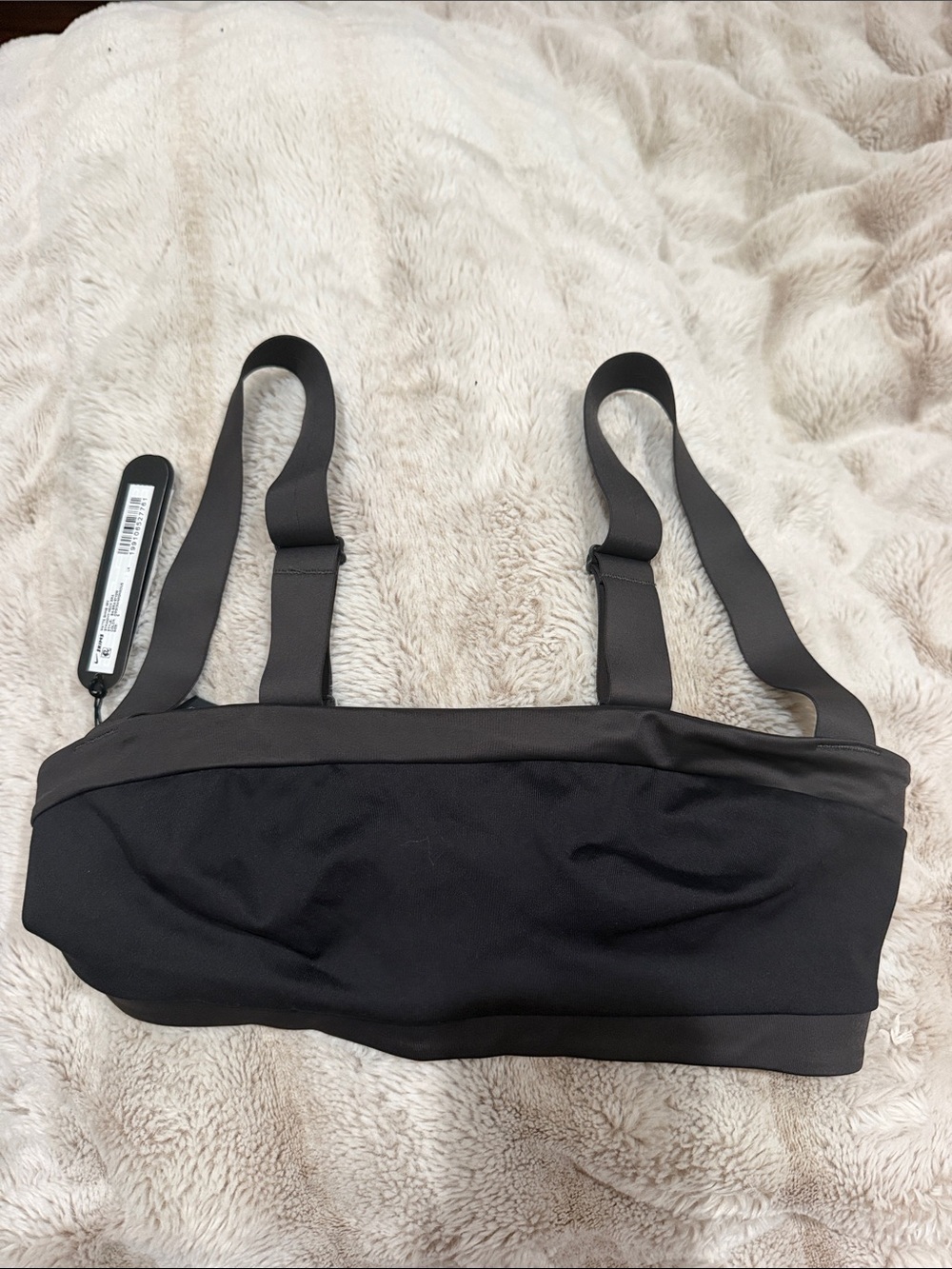 Nike skims Black Strapless-Style Bandeau Bralette - Women Intimates & Sleepwear